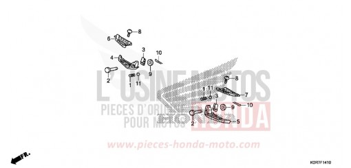 PILLION STEP SH125ADL de 2020